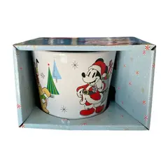 KEEP - Tazon 14oz Navideño Infantil Ceramica Blanco Navidad