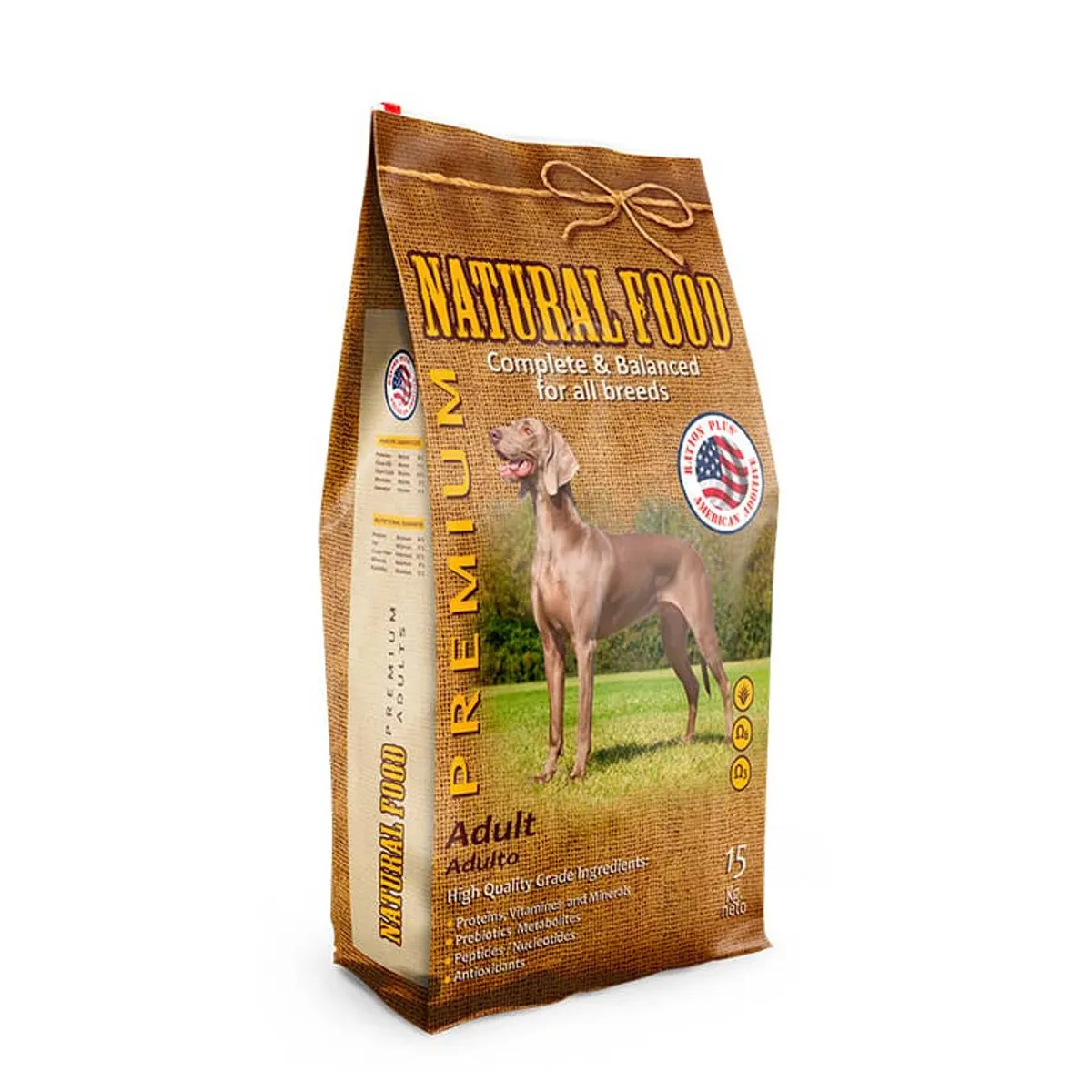 NATURAL FOOD - Natural Food Perro Adulto 15kg