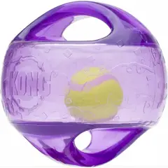 KONG - Pelota Jumbler Para Mascotas - 14 Cm M/l Violeta
