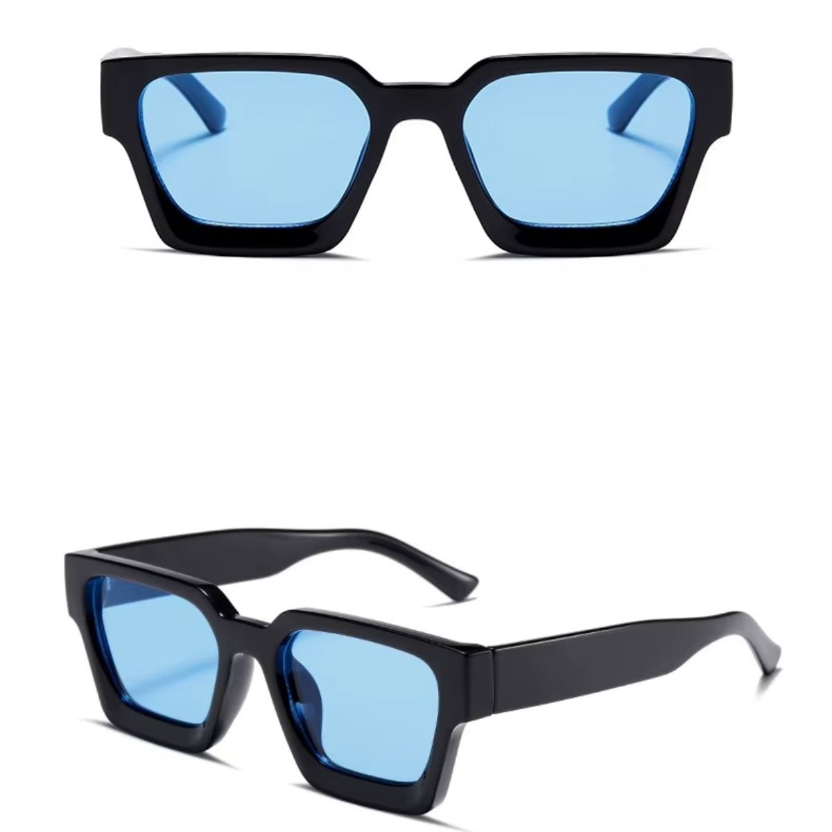 GENERICO - Lentes De Sol Sh237199 Cuadrado Retro Marco Ancho Uv400