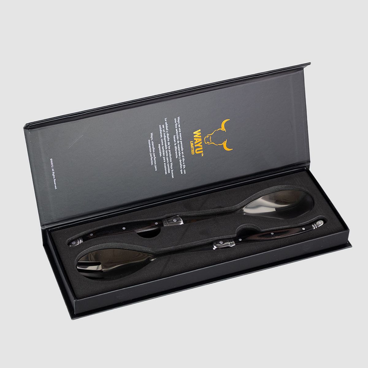 WAYU - Set Cucharas Ensaladas 2pcs Pakka Wayu