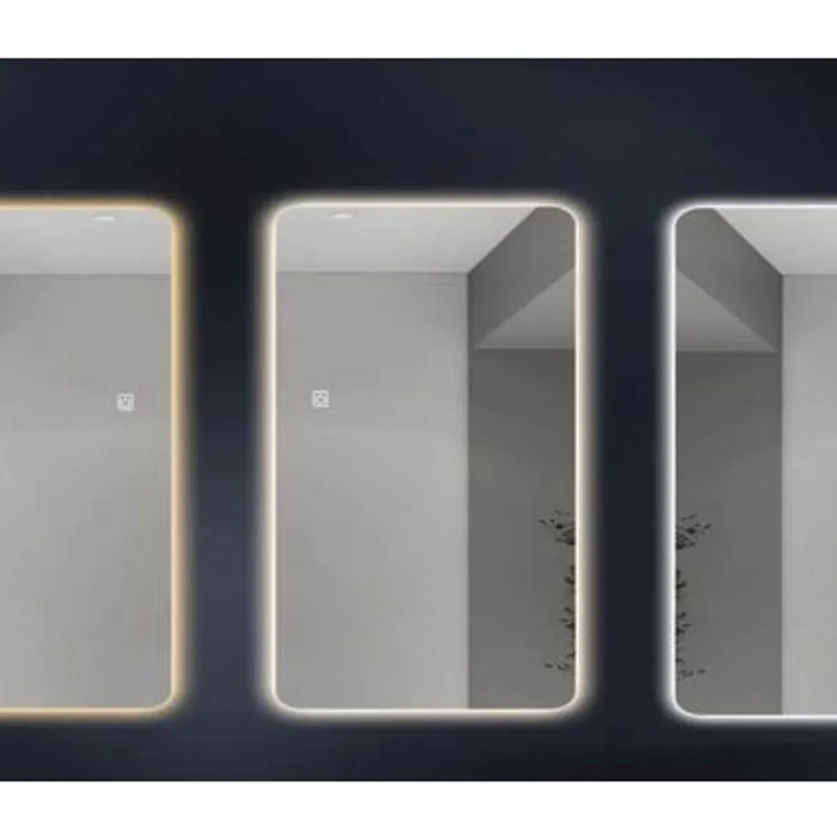 TAUMM - ESPEJO SALON TAUMM 70x100 CM CON 3 LUCES LED