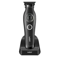 VGR VOYAGER - Maquina Patillera Trimmer VGR880T Rotatech Bldc 7200RPM Negro