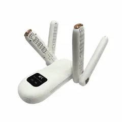 GENERICO - Secador de Zapatos Eléctrico 4 Cabezales – Para 2 Pares con Temporizador