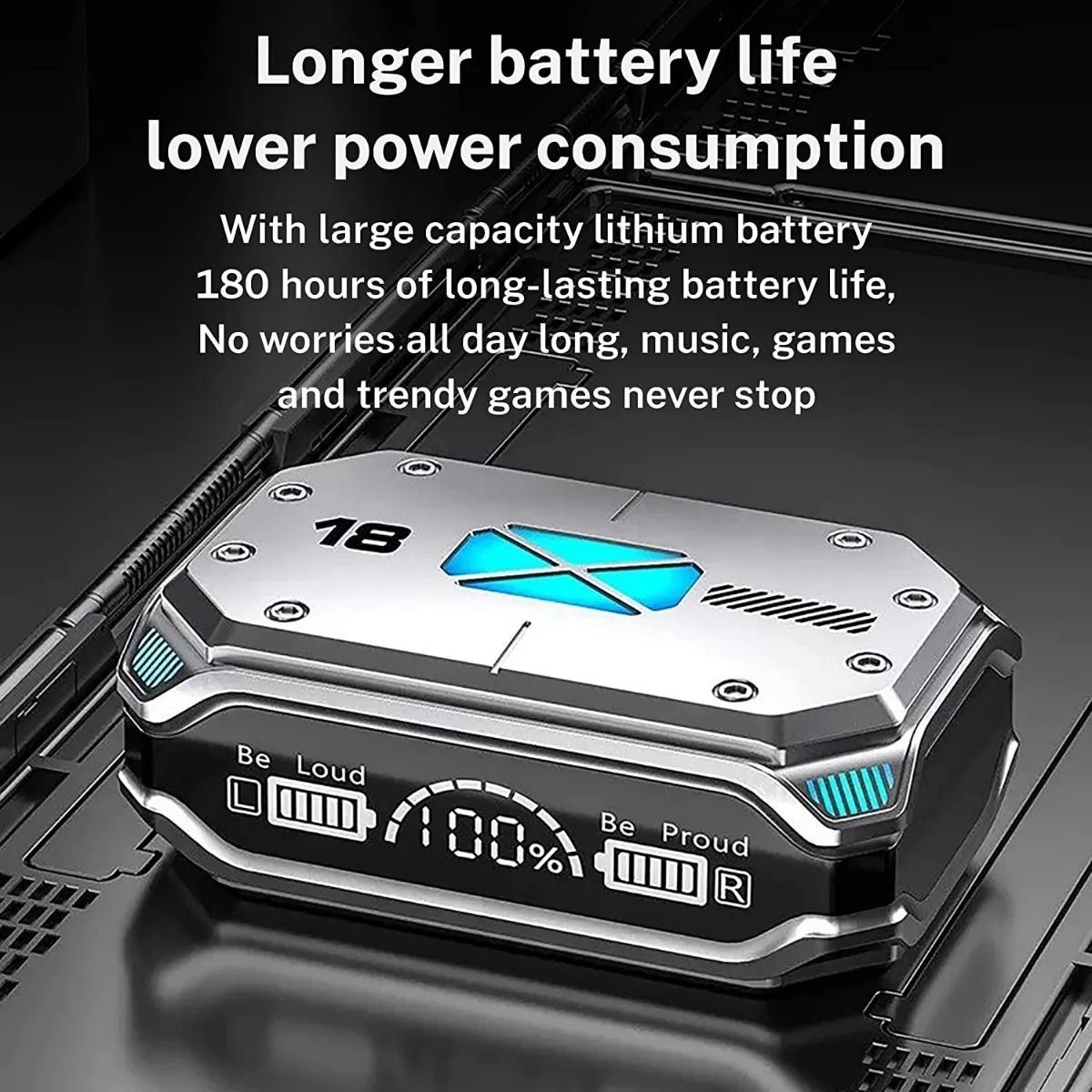 RAGNAR - Audifonos Bluetooth Inalambrico M41 Táctil Con Batería