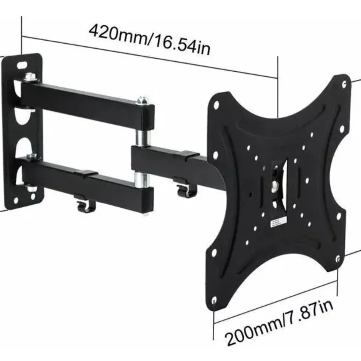 GENERICO - Soporte Home Design De Pared Para Tv De 14 A 42 Color Negro
