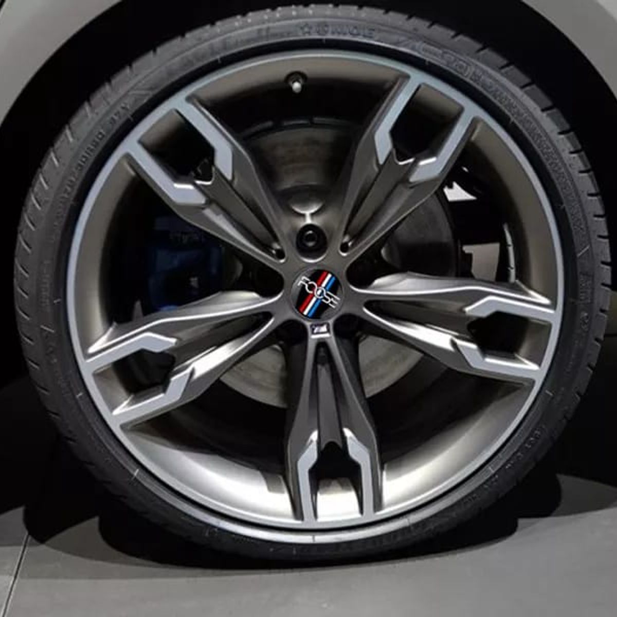 GENERICO - X4 Tapas centro de llantas de auto tunning FOOSE NEGRA  56MM