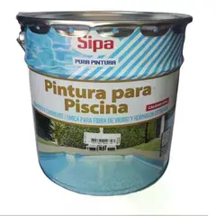 SIPA - PINTURA PISCINA GRIS HUMO TN 4GL
