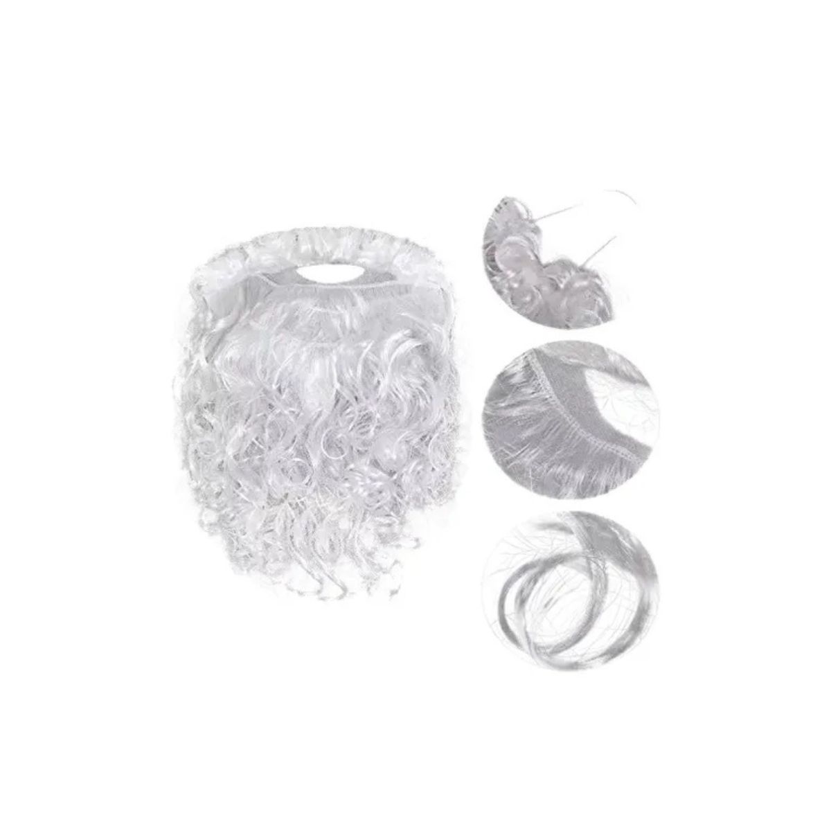 GENERICO - Barba Santa Claus Viejito Pascuero Para Navidad