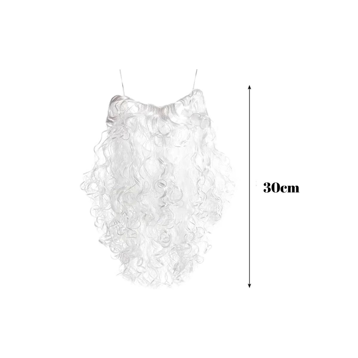 GENERICO - Barba Santa Claus Viejito Pascuero Para Navidad