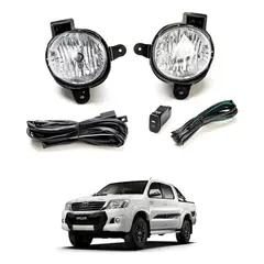 GENERICO - Kit de Neblineros para Camioneta Toyota Hilux 2012 - 2015