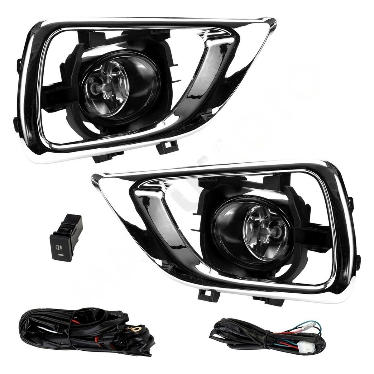 GENERICO - Kit de Neblineros para Nissan Np300 2016-2019