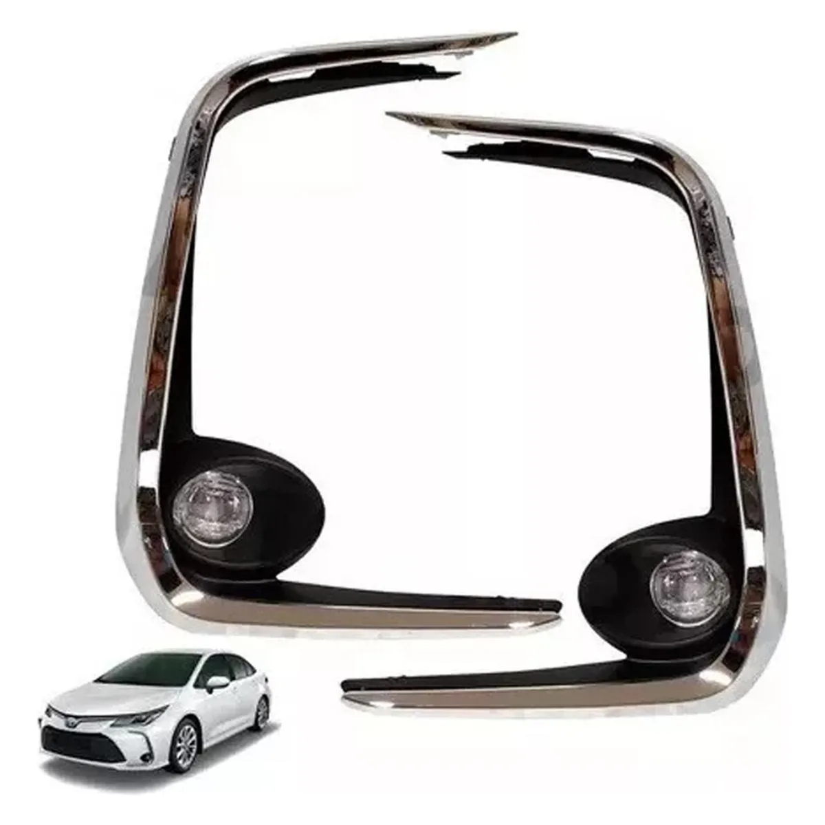 GENERICO - Kit de Neblineros Led para Toyota Corolla 2020 - 2026
