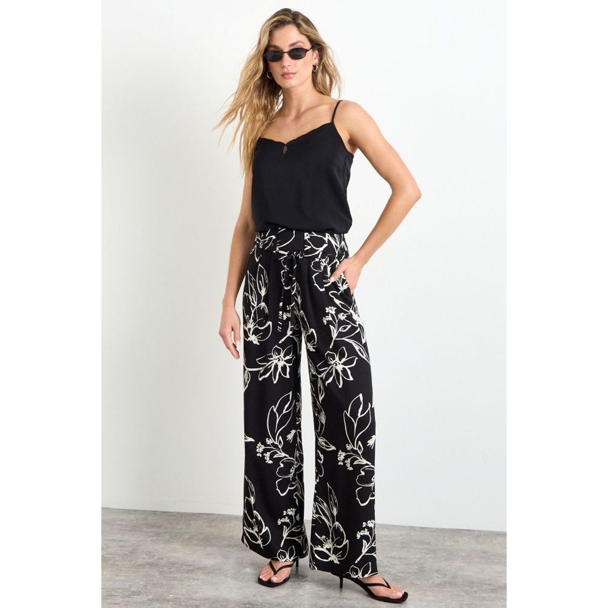 IO - Pantalon Fantasia Mujer Negro Io