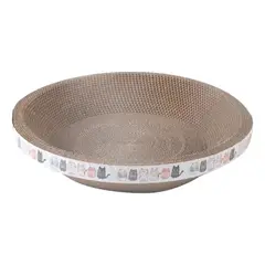 SUKEA - 1pcs Rascador Grande De Cartón Corrugado Para Gatos Redondo 50cm