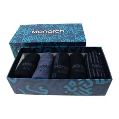MONARCH - 5 Pares Calcetines Cotton 0/4 ¡Especial Navidad!