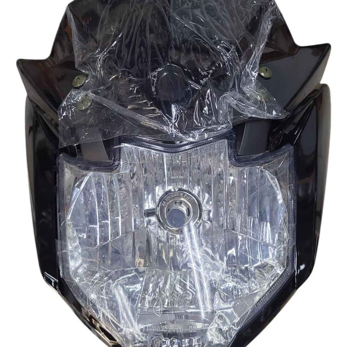 GENERICO - Foco Delantero Completo Moto Yamaha Fzn 150 20 negro