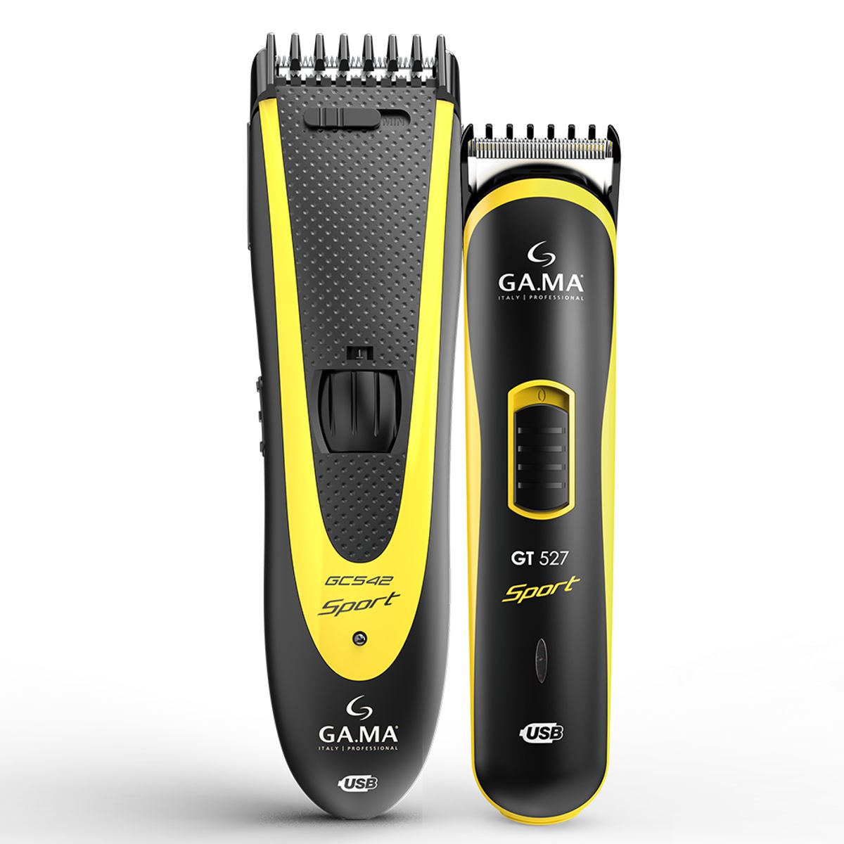 GAMA - Pack Cortapelos Gama Clipper Gc542 + Trimmer Gt527 Sport Usb