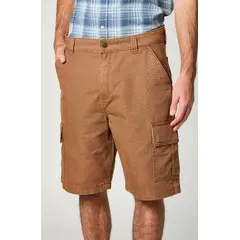 LEE - Short Hombre Cargo Canvas Terracota
