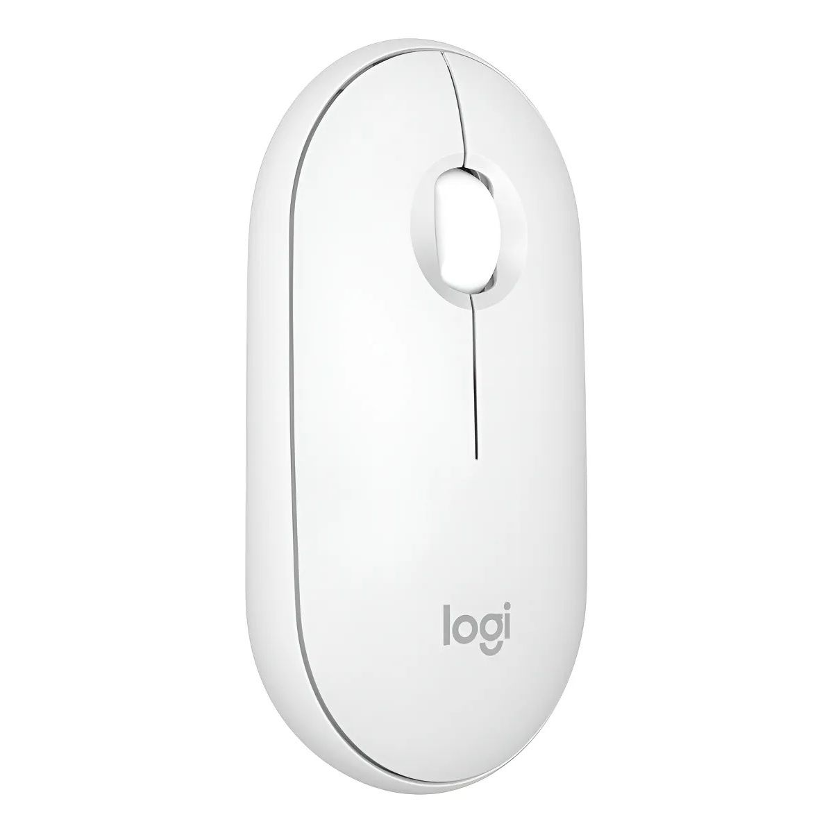 LOGITECH - Logitech Pebble Mouse 2 M350s Inalámbrico Bluetooth, Blanco