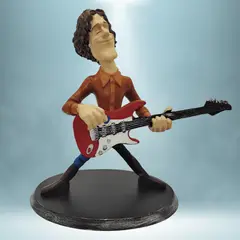 GENERICO - Figura Caricatura de Luis El Flaco Spinetta