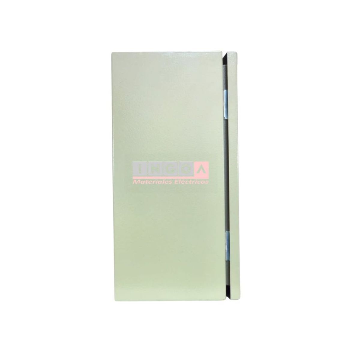 GENERICO - GABINETE TABLERO METALICO 500X400X200MM 1 PUERTA IP65 RAL 7035.