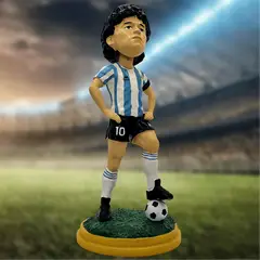 GENERICO - Figura Bobblehead de Diego Maradona de 20cm
