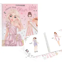 DEPESCHE - Libro para colorear + stickers - Top Model Glam Look
