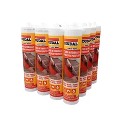 SOUDAL - Silicona De Montaje Blanco 280 Ml. 12 Unidades