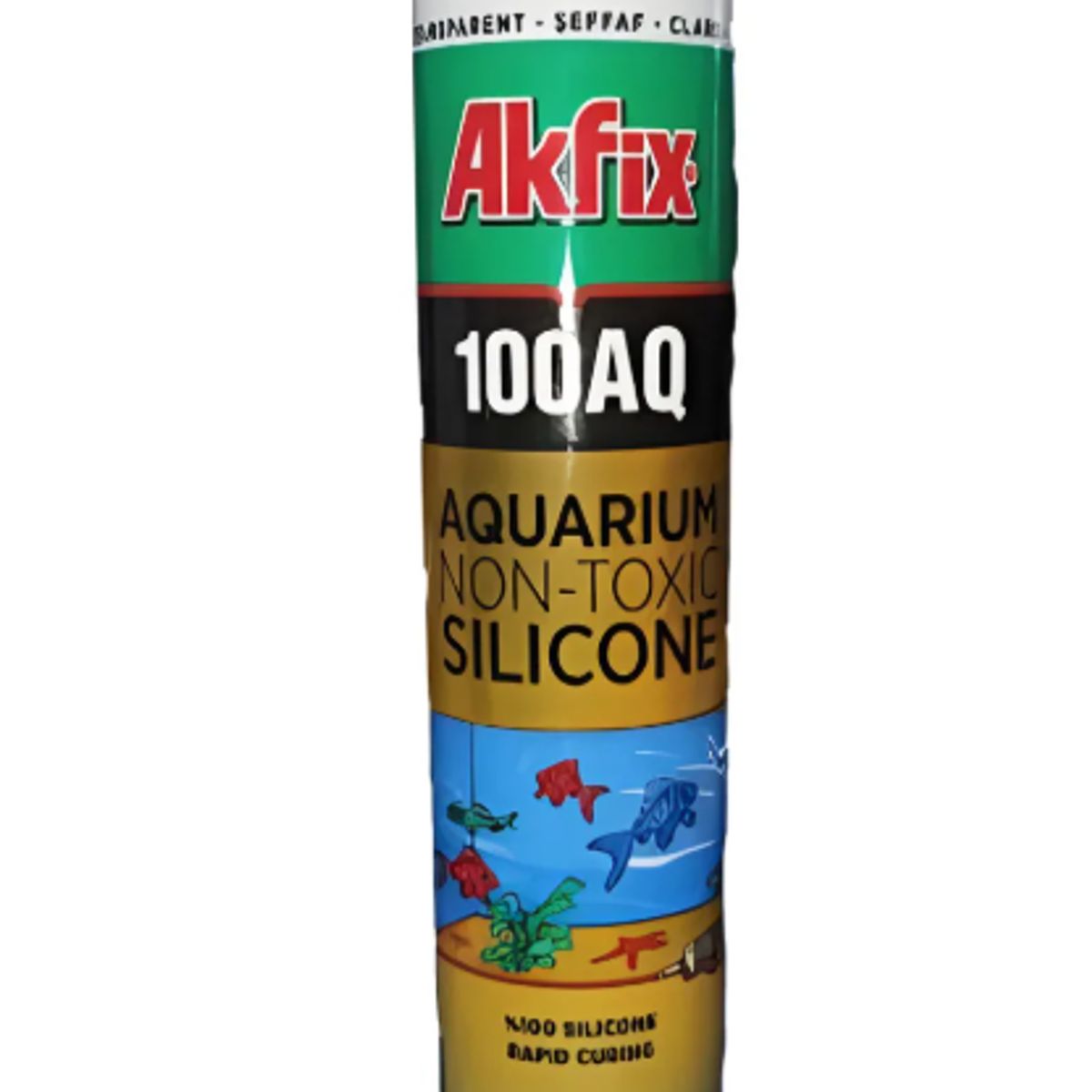 AKFIX - Silicona Para Acuarios Transparente 310 Ml. Akfix