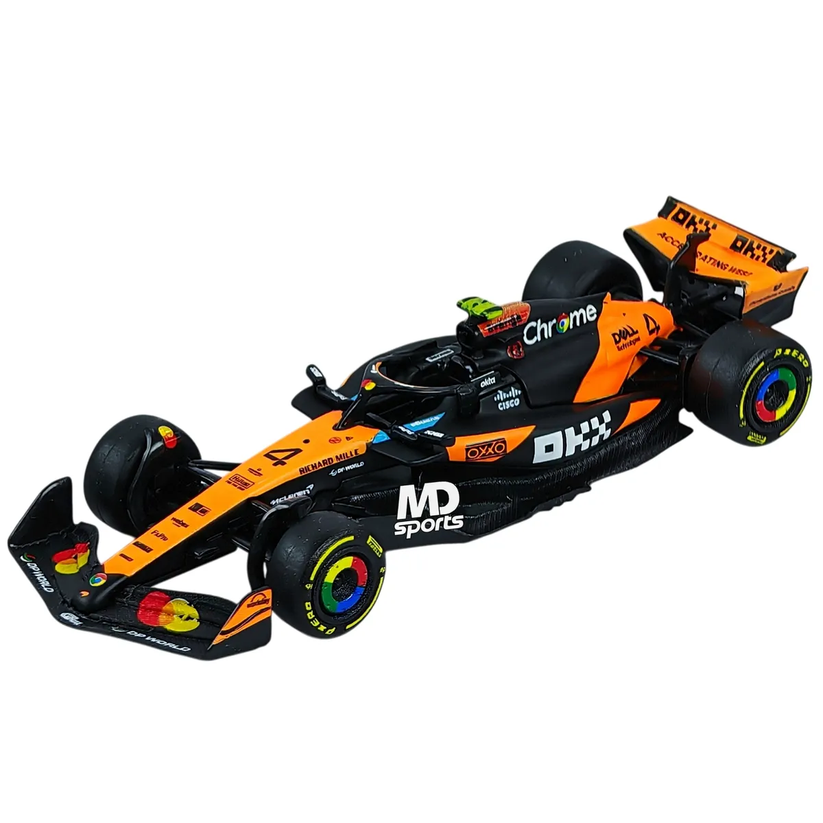 BBURAGO - Auto F1 Mclaren MCL39 2025 #4 Lando Norris Caja Normal 1:64