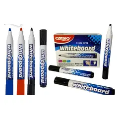 GENERICO - Plumon de Pizarra OMSO Marcadores Caja De 12