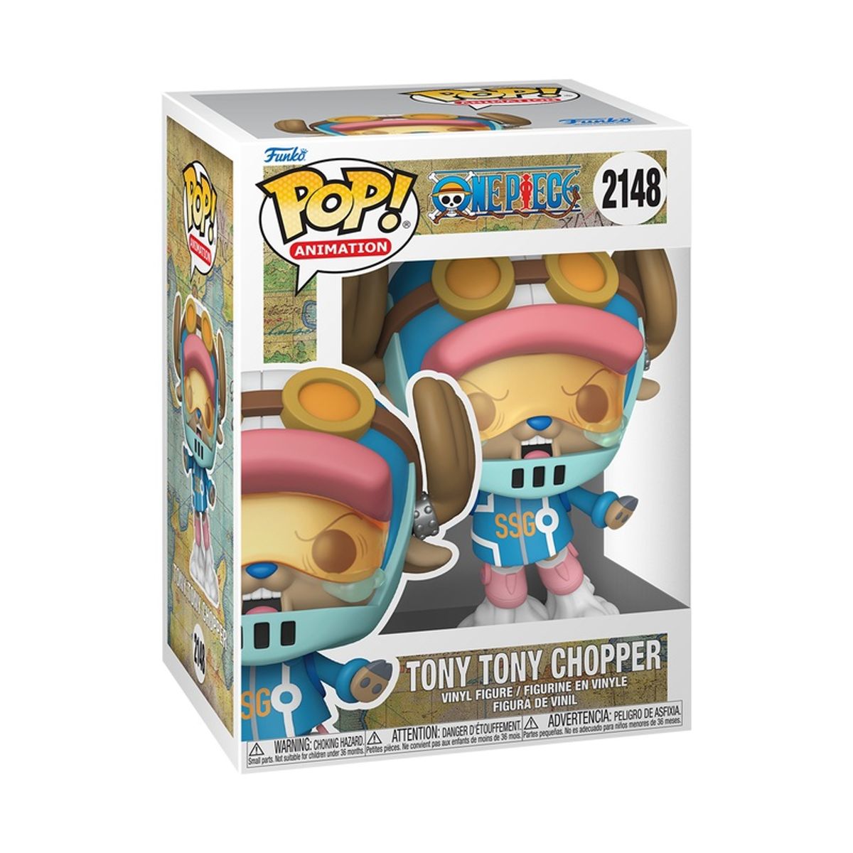 FUNKO - Funko Pop One Piece – Tony Chopper 2148 + Protector