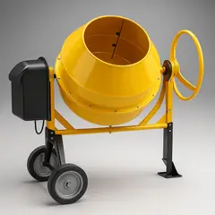 GENERICO - Betonera Trompo Concretero Eléctrica 200L 1000w- Lic Japones