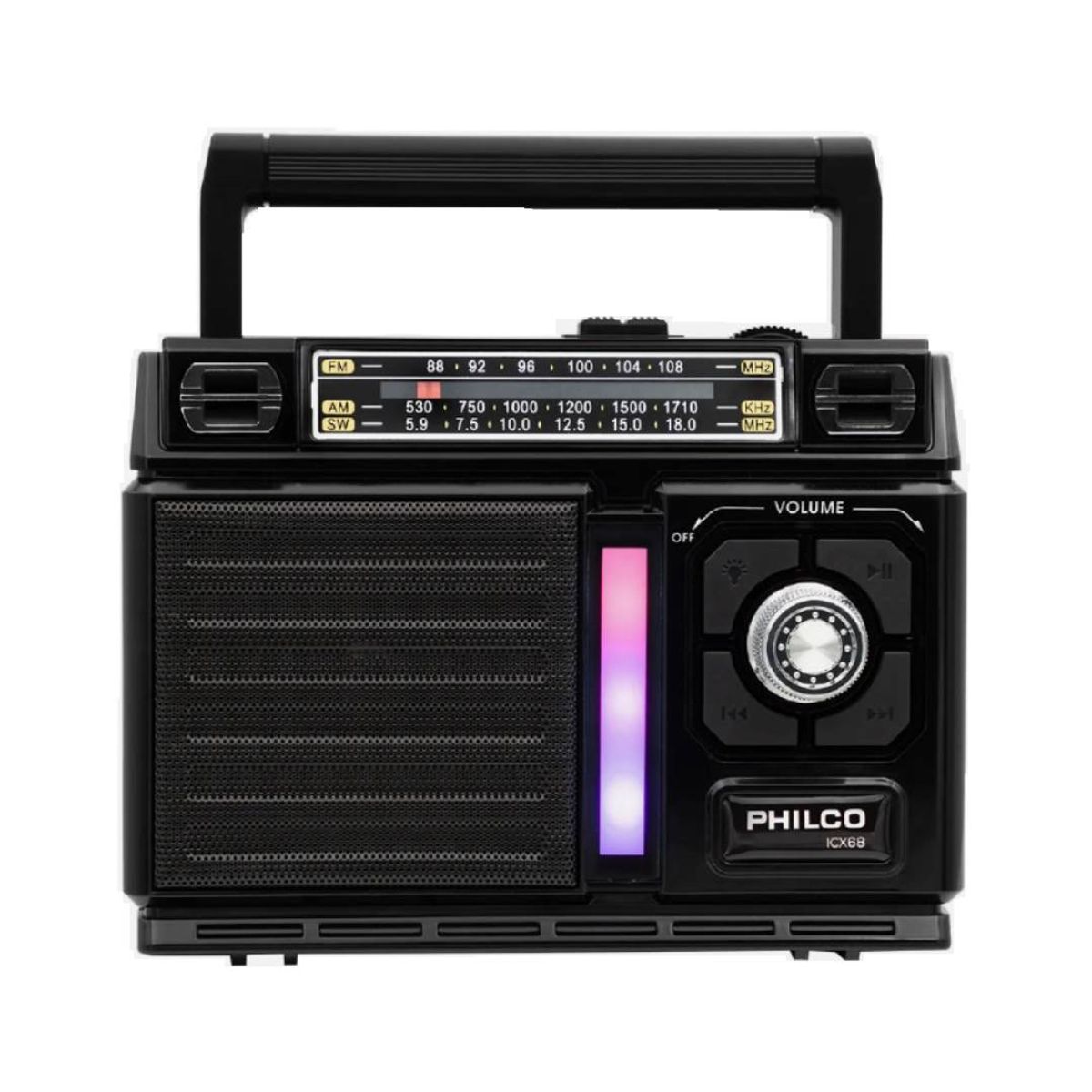 PHILCO - Radio Multibanda Philco BT SOLAR ICX68