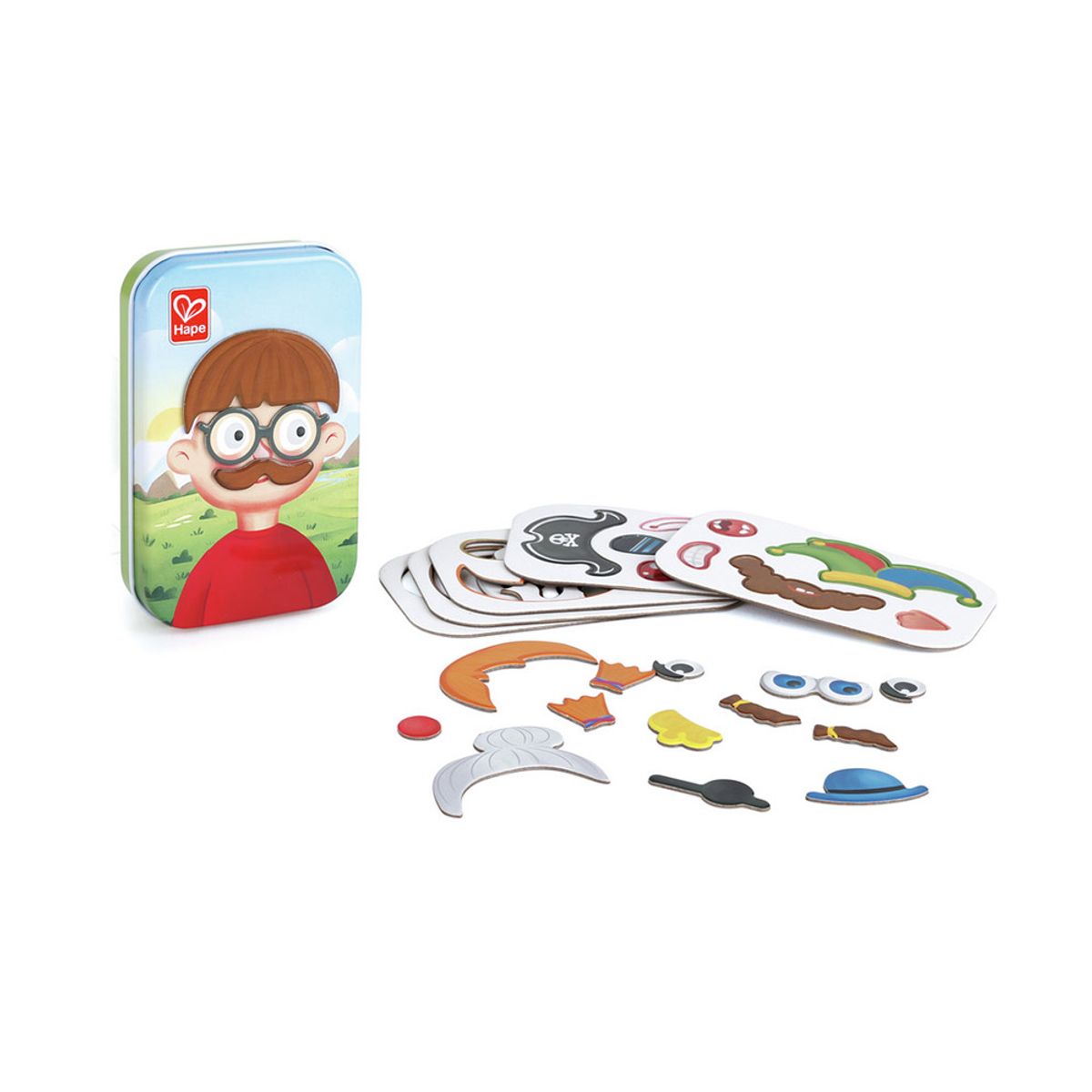 HAPE - Juego Portatil Magnetic Funny Face Hape