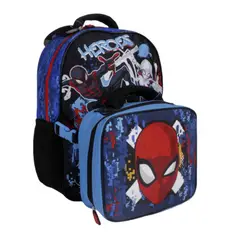 GENERICO - Mochila mas Lonchera spider man