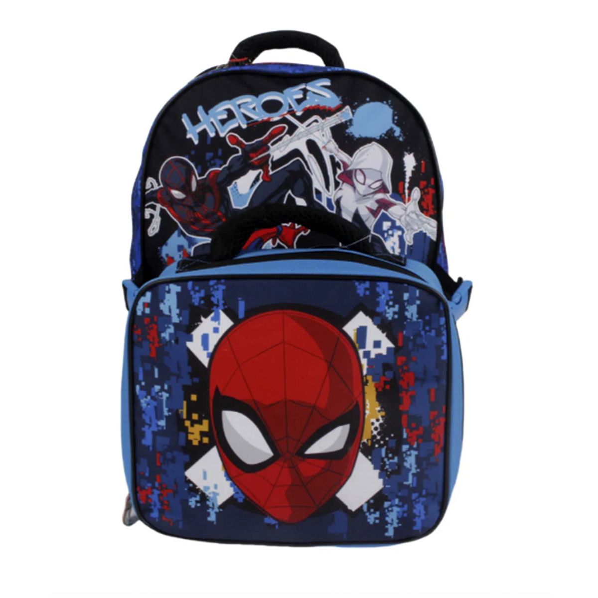 GENERICO - Mochila mas Lonchera spider man