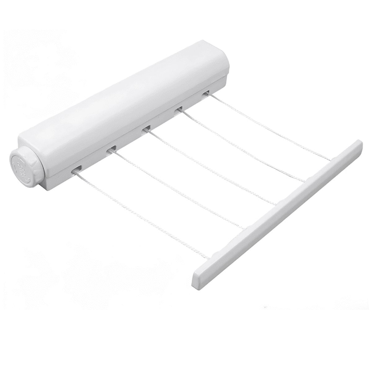 GENERICO - Tendedero Retráctil 5 Líneas 3.6 m – Para Pared