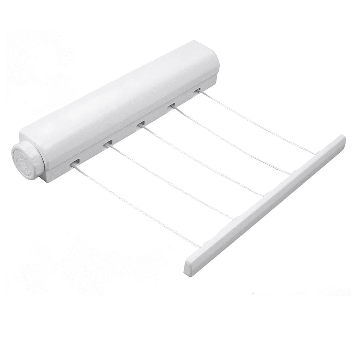 GENERICO - Tendedero Retráctil 5 Líneas 3.6 m – Para Pared