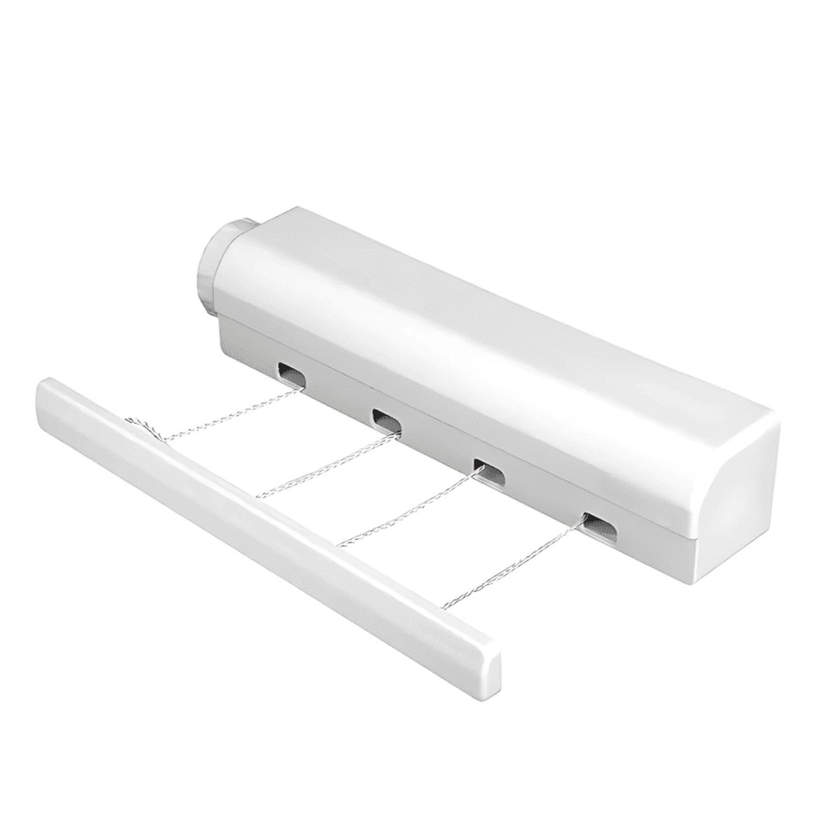 GENERICO - Tendedero Retráctil 4 Líneas 3.6 m – Para Pared