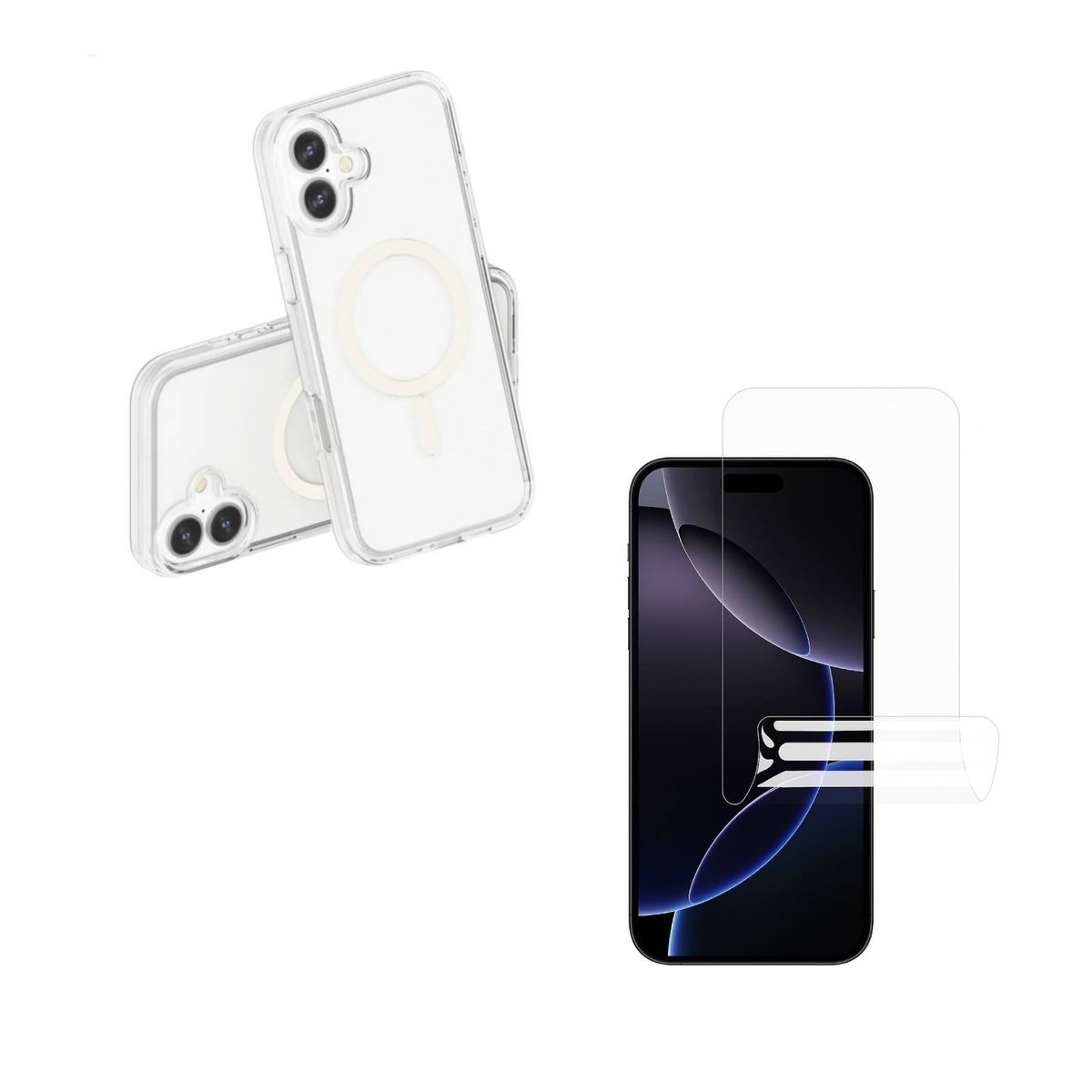 GENERICO - Carcasa Mica Higrodel Clear Para iPhone 17 Magsafe