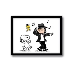 GENERICO - Moonwalk vibes con Snoopy y Michael Jackson