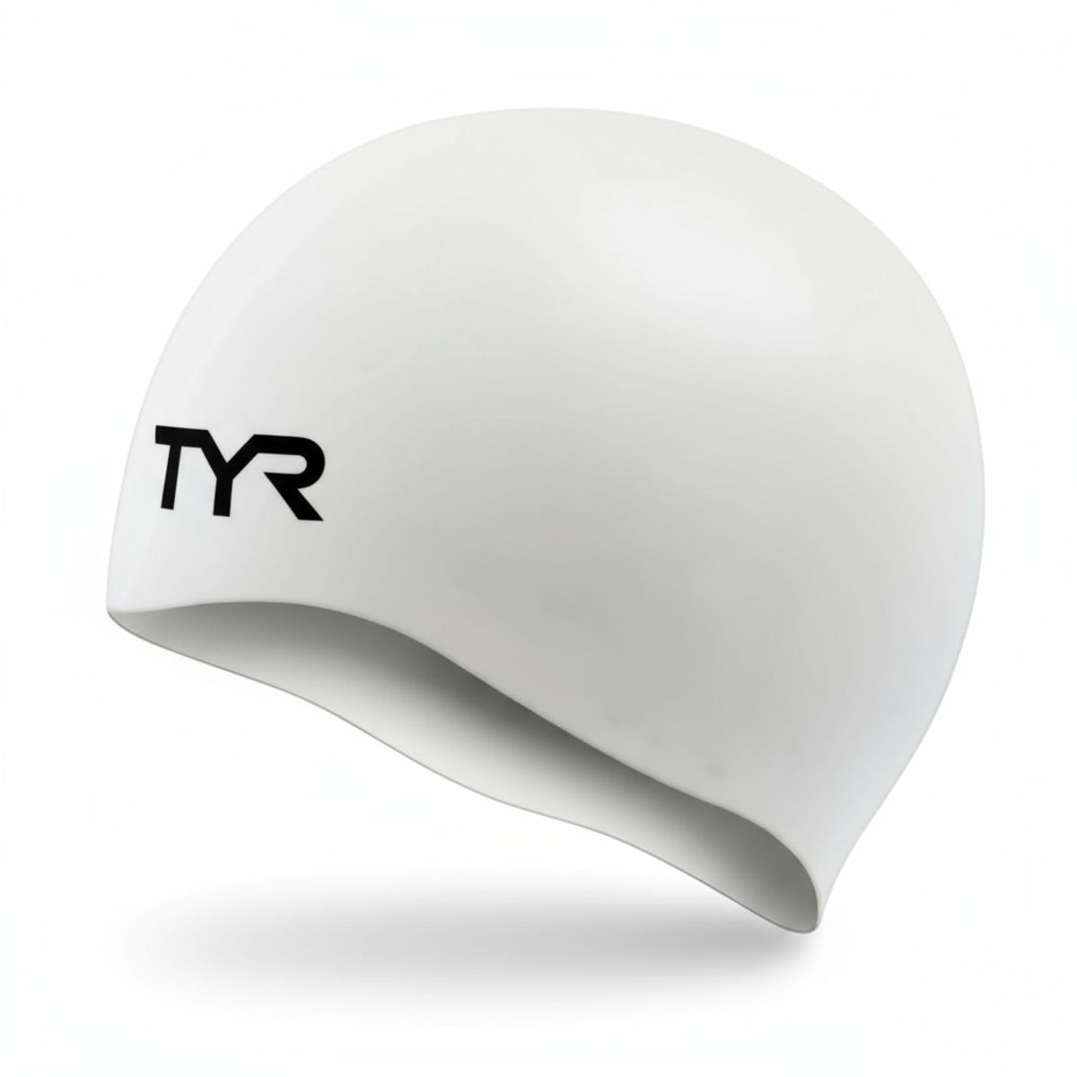 TYR - GORRO NATACION TYR SILICONA BLANCO