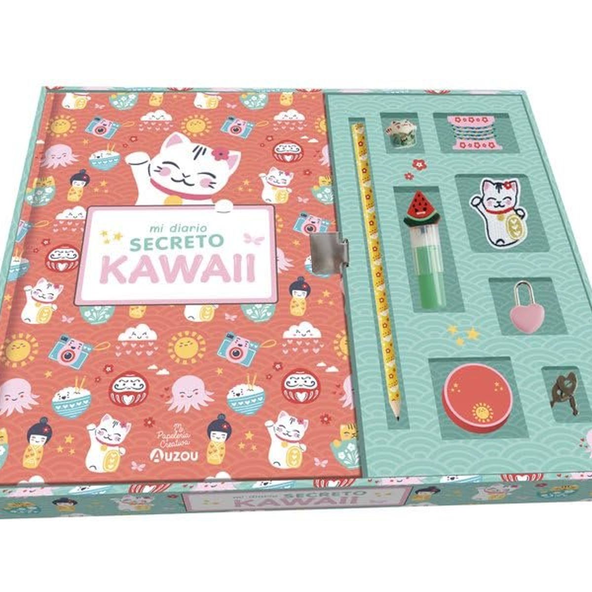 GENERICO - MI DIARIO SECRETO KAWAII ESTUCHE