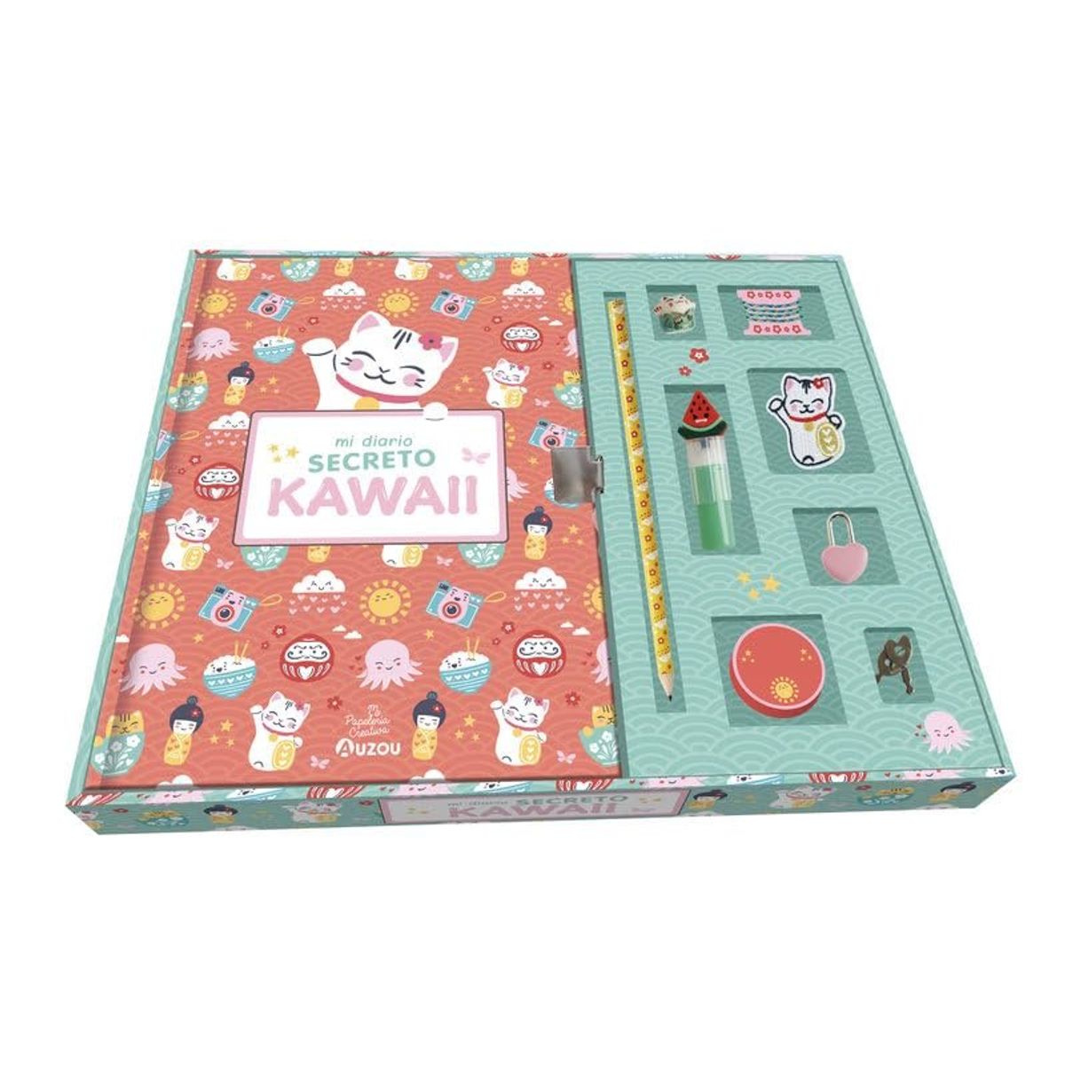 GENERICO - MI DIARIO SECRETO KAWAII ESTUCHE