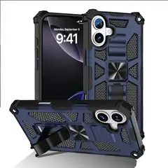 GENERICO - Carcasa para Antigolpe Reforzada para iPhone 16 Plus - Azul