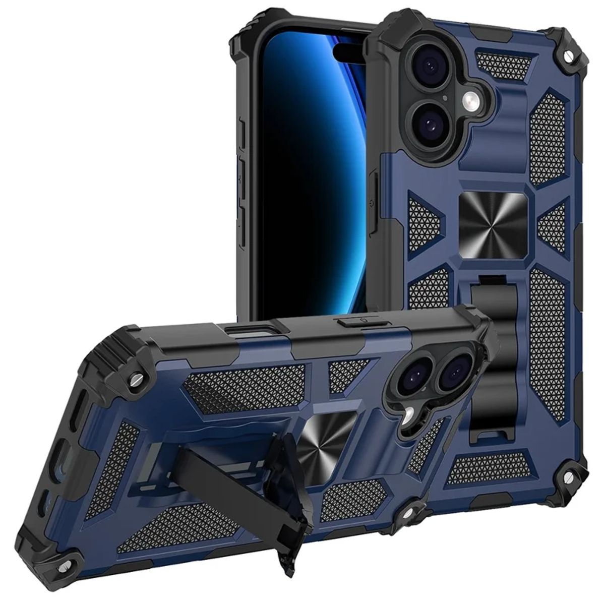 GENERICO - Carcasa para Antigolpe Reforzada para iPhone 17 - Azul