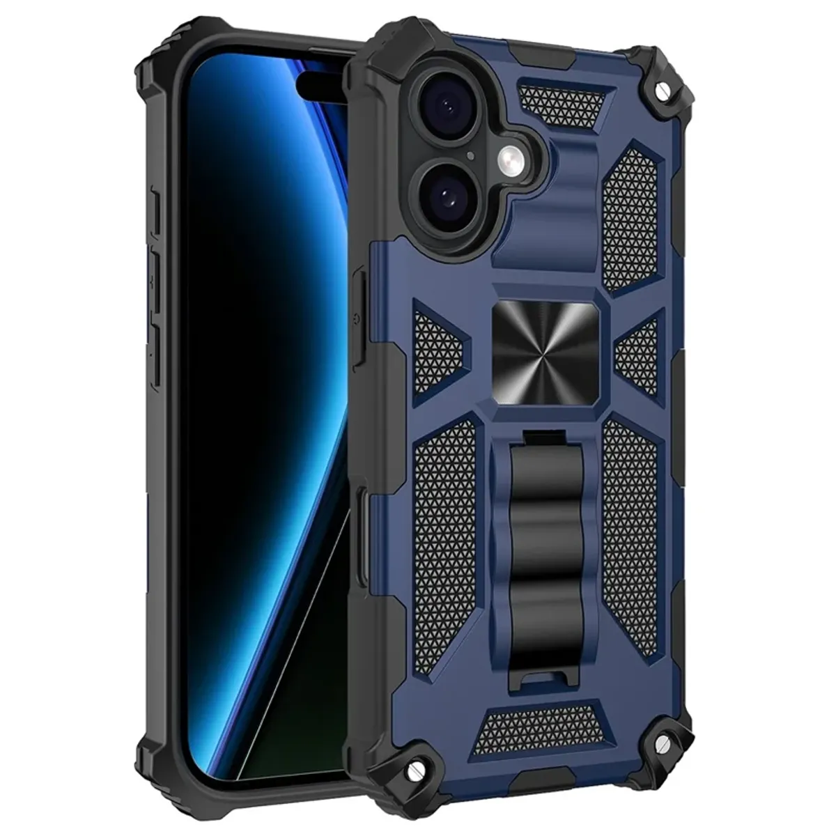 GENERICO - Carcasa para Antigolpe Reforzada para iPhone 17 - Azul