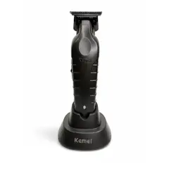 KEMEI - Desvelladora Cordless Trimmer Con Base Negra KM2299
